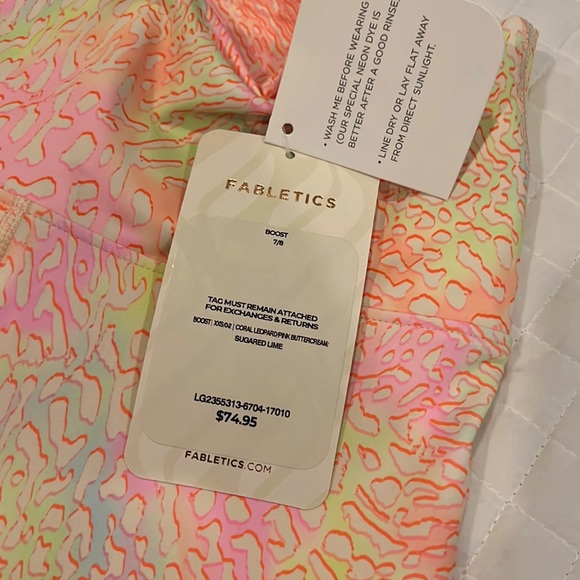 Womens Fabletics HR waist Powerhold leggings NWT Sz XXS - Picture 7 of 9